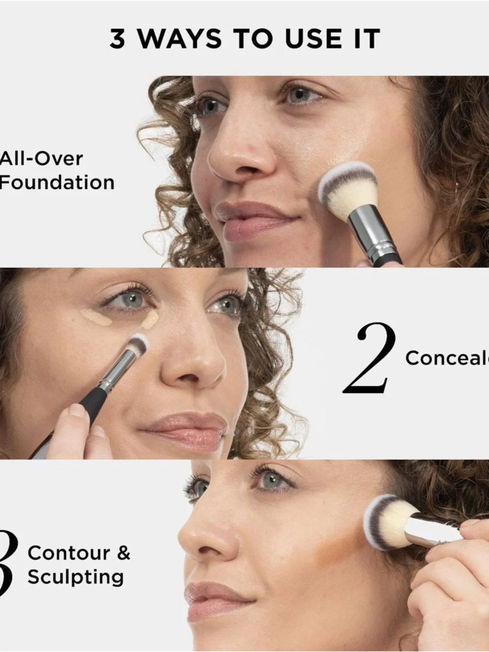 IT Cosmetics Heavenly Luxe Complexion Perfection Brush #7 🎀 BNIB - Sealed